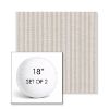 Picture of Tap Sand | Set of 2 | 18" Sunbrella Boxed Round Outdoor Throw Pillows with Premium Inserts