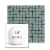 Picture of Toggle Splash | Set of 2 | 18" Sunbrella Boxed Round Outdoor Throw Pillows with Premium Inserts