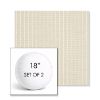 Picture of Trail Cloud | Set of 2 | 18" Sunbrella Boxed Round Outdoor Throw Pillows with Premium Inserts