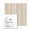 Picture of Tranquil Camel | Set of 2 | 18" Sunbrella Boxed Round Outdoor Throw Pillows with Premium Inserts