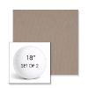 Picture of Tucker Newspaper | Set of 2 | 18" Sunbrella Boxed Round Outdoor Throw Pillows with Premium Inserts