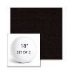 Picture of Tundra Abyss | Set of 2 | 18" Sunbrella Boxed Round Outdoor Throw Pillows with Premium Inserts