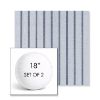 Picture of Unwind Sky | Set of 2 | 18" Sunbrella Boxed Round Outdoor Throw Pillows with Premium Inserts