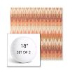 Picture of Valley Desert | Set of 2 | 18" Sunbrella Boxed Round Outdoor Throw Pillows with Premium Inserts