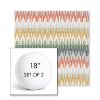 Picture of Valley Sedona | Set of 2 | 18" Sunbrella Boxed Round Outdoor Throw Pillows with Premium Inserts