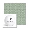 Picture of Wadi Tortuga | Set of 2 | 18" Sunbrella Boxed Round Outdoor Throw Pillows with Premium Inserts