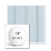 Picture of Wayward Sky | Set of 2 | 18" Sunbrella Boxed Round Outdoor Throw Pillows with Premium Inserts