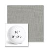 Picture of Willa Celery | Set of 2 | 18" Sunbrella Boxed Round Outdoor Throw Pillows with Premium Inserts