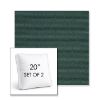 Picture of Boardwalk Coaster | Set of 2 | 20" Sunbrella Boxed Square Outdoor Throw Pillows with Premium Inserts