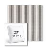 Picture of Costa Jetty | Set of 2 | 20" Sunbrella Boxed Square Outdoor Throw Pillows with Premium Inserts