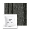 Picture of Harvest Basalt | Set of 2 | 20" Sunbrella Boxed Square Outdoor Throw Pillows with Premium Inserts