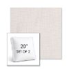 Picture of Nova Glow | Set of 2 | 20" Sunbrella Boxed Square Outdoor Throw Pillows with Premium Inserts