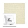 Picture of Sailcloth Sailor | Set of 2 | 20" Sunbrella Boxed Square Outdoor Throw Pillows with Premium Inserts