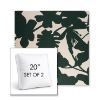 Picture of Sonny Fairway | Set of 2 | 20" Sunbrella Boxed Square Outdoor Throw Pillows with Premium Inserts