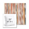Picture of Transformation Canyon | Set of 2 | 20" Sunbrella Boxed Square Outdoor Throw Pillows with Premium Inserts