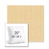 Picture of Wadi Riviera | Set of 2 | 20" Sunbrella Boxed Square Outdoor Throw Pillows with Premium Inserts