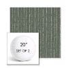Picture of Abundant Seaglass | Set of 2 | 20" Sunbrella Boxed Round Outdoor Throw Pillows with Premium Inserts