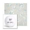 Picture of Ariana Dew | Set of 2 | 20" Sunbrella Boxed Round Outdoor Throw Pillows with Premium Inserts