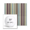 Picture of Brannon Whisper | Set of 2 | 20" Sunbrella Boxed Round Outdoor Throw Pillows with Premium Inserts