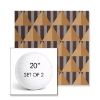 Picture of Buoy Sunset | Set of 2 | 20" Sunbrella Boxed Round Outdoor Throw Pillows with Premium Inserts