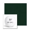Picture of Canvas Pinea | Set of 2 | 20" Sunbrella Boxed Round Outdoor Throw Pillows with Premium Inserts