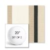 Picture of Canyon Verdon | Set of 2 | 20" Sunbrella Boxed Round Outdoor Throw Pillows with Premium Inserts