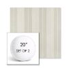Picture of Carlo Celery | Set of 2 | 20" Sunbrella Boxed Round Outdoor Throw Pillows with Premium Inserts
