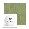 Picture of Cassava Spring | Set of 2 | 20" Sunbrella Boxed Round Outdoor Throw Pillows with Premium Inserts
