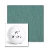 Picture of Cast Breeze | Set of 2 | 20" Sunbrella Boxed Round Outdoor Throw Pillows with Premium Inserts