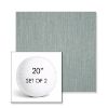Picture of Cast Mist | Set of 2 | 20" Sunbrella Boxed Round Outdoor Throw Pillows with Premium Inserts