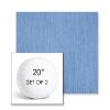 Picture of Cast Ocean | Set of 2 | 20" Sunbrella Boxed Round Outdoor Throw Pillows with Premium Inserts