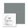 Picture of Cast Seaglass | Set of 2 | 20" Sunbrella Boxed Round Outdoor Throw Pillows with Premium Inserts