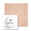 Picture of Chartres Rose | Set of 2 | 20" Sunbrella Boxed Round Outdoor Throw Pillows with Premium Inserts