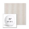 Picture of Clock Out Cloud | Set of 2 | 20" Sunbrella Boxed Round Outdoor Throw Pillows with Premium Inserts