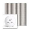 Picture of Costa Jetty | Set of 2 | 20" Sunbrella Boxed Round Outdoor Throw Pillows with Premium Inserts