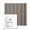 Picture of Cultivate Stone | Set of 2 | 20" Sunbrella Boxed Round Outdoor Throw Pillows with Premium Inserts