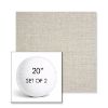 Picture of Idol Seagull | Set of 2 | 20" Sunbrella Boxed Round Outdoor Throw Pillows with Premium Inserts