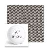 Picture of Lopi Pepper | Set of 2 | 20" Sunbrella Boxed Round Outdoor Throw Pillows with Premium Inserts