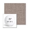 Picture of Marvel Mushroom | Set of 2 | 20" Sunbrella Boxed Round Outdoor Throw Pillows with Premium Inserts