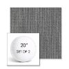 Picture of Metamorphic Cloud | Set of 2 | 20" Sunbrella Boxed Round Outdoor Throw Pillows with Premium Inserts
