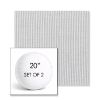 Picture of Replay Sea | Set of 2 | 20" Sunbrella Boxed Round Outdoor Throw Pillows with Premium Inserts