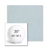 Picture of Ritsy Sky | Set of 2 | 20" Sunbrella Boxed Round Outdoor Throw Pillows with Premium Inserts