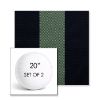 Picture of Rothko Mint Julep | Set of 2 | 20" Sunbrella Boxed Round Outdoor Throw Pillows with Premium Inserts