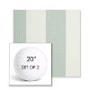Picture of Rothko Seahorse | Set of 2 | 20" Sunbrella Boxed Round Outdoor Throw Pillows with Premium Inserts