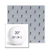 Picture of Schooner Neptune | Set of 2 | 20" Sunbrella Boxed Round Outdoor Throw Pillows with Premium Inserts