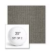 Picture of Source Meltem | Set of 2 | 20" Sunbrella Boxed Round Outdoor Throw Pillows with Premium Inserts