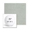 Picture of Trail Sky | Set of 2 | 20" Sunbrella Boxed Round Outdoor Throw Pillows with Premium Inserts