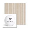 Picture of Tranquil Camel | Set of 2 | 20" Sunbrella Boxed Round Outdoor Throw Pillows with Premium Inserts
