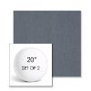 Picture of Tucker Bayfront | Set of 2 | 20" Sunbrella Boxed Round Outdoor Throw Pillows with Premium Inserts