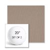 Picture of Tucker Newspaper | Set of 2 | 20" Sunbrella Boxed Round Outdoor Throw Pillows with Premium Inserts